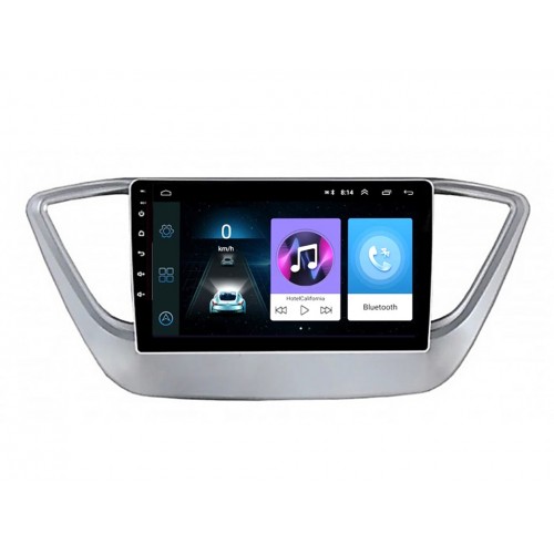 Multimedia samochodowe FORS.auto M200 Hyundai Verna/Solaris (9 inch, silver) 2016-2020
