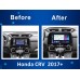 Multimedia samochodowe FORS.auto M400 Honda CRV (9 inch, UV black) 2017-2021
