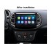 Multimedia samochodowe FORS.auto M300 Jeep Compass (3/32Gb, 10 inch) 2017+