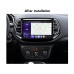 Multimedia samochodowe FORS.auto M400 Jeep Compass (4/64Gb, 10 inch) 2017+