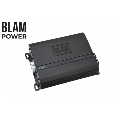 BLAM P 704 – 4-kanałowy wzmacniacz samochodowy klasy AB 740W