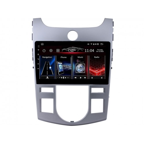 Radio Android FORS.auto FS 1 LITE  Kia Forte/Cerato (1+32Gb, 9", Auto AC) 2008-2012