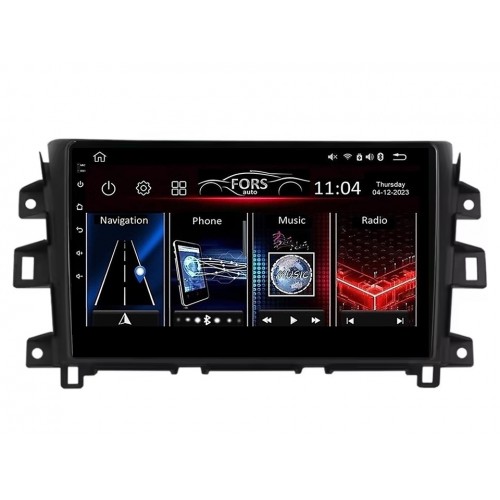 Radio Android FORS.auto FS 1 LITE  Nissan Navara (1+32Gb, 9") 2011-2016