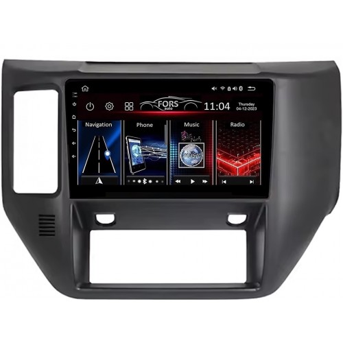 Radio Android FORS.auto FS 1 LITE  Nissan Patrol (1+32Gb, 9") 2011-2015