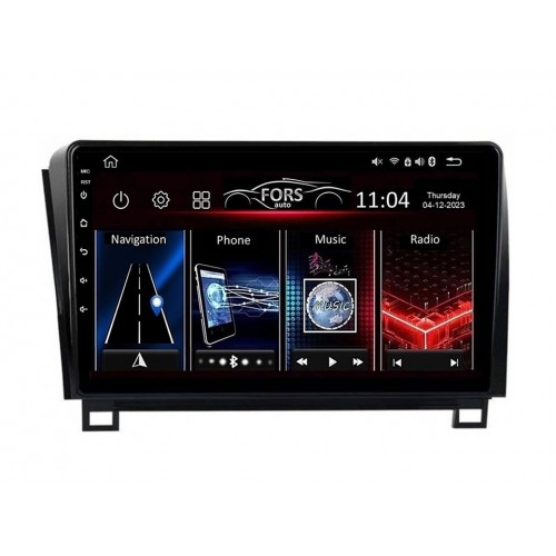 Radio Android FORS.auto FS 1 LITE  Toyota Tundra 2007-2013/Sequoia 2008-2015 (1+32Gb, 10")