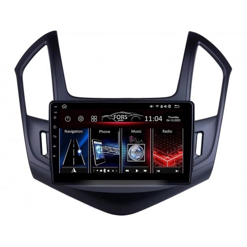 Radio Android FORS.auto FS 1 LITE  Chevrolet Cruze (1+32Gb, 9", Silver) 2008-2011