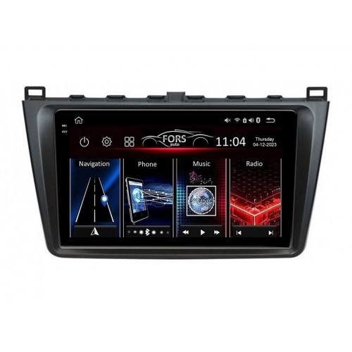 Radio Android FORS.auto FS 2 ULTRA  Mazda 6 (2+32Gb, 9") 2008-2013