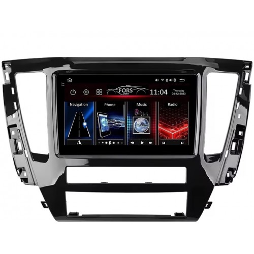 Radio Android FORS.auto FS 2 ULTRA  Mitsubishi Pajero Sport/L200 (2+32Gb, 10") 2020-2021