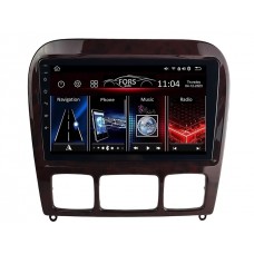 Radio Android FORS.auto FS 1 LITE  Mercedes-Benz S-Class W220-коричневый (1+32Gb, 9") 1998-2005