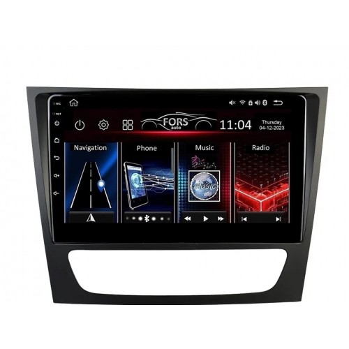 Radio Android FORS.auto FS 1 LITE  Mercedes-Benz E-Class W211 (1+32Gb, 9") 2001-2009