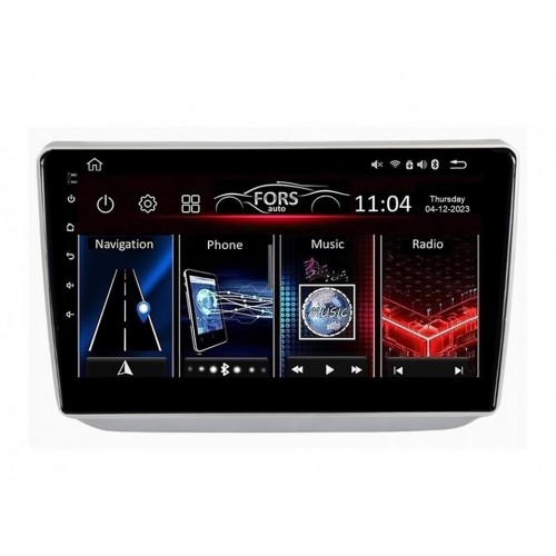 Radio Android FORS.auto FS 1 LITE  Skoda Fabia (1+32Gb, 10") 2007-2014