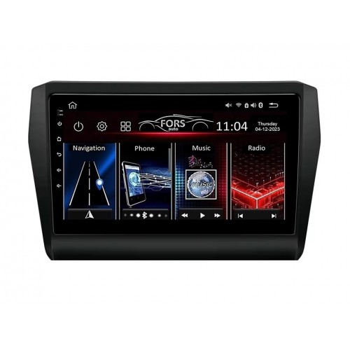 Radio Android FORS.auto FS 1 LITE  Suzuki Swift (1+32Gb, 10") 2016-2020