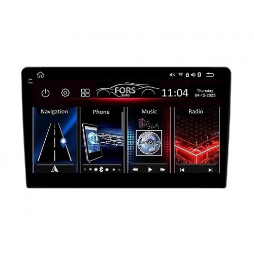 Radio Android FORS.auto FS 2 ULTRA  Peugeot 307 (2+32Gb, 9") 2001-2008