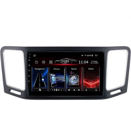 Radio Android FORS.auto FS 1 LITE  Volkswagen Sharan (1+32Gb, 9") 2011-2018