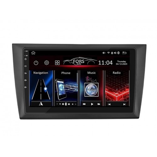 Radio Android FORS.auto FS 1 LITE  Volkswagen Golf 6 (1+32Gb, 9") 2008-2012