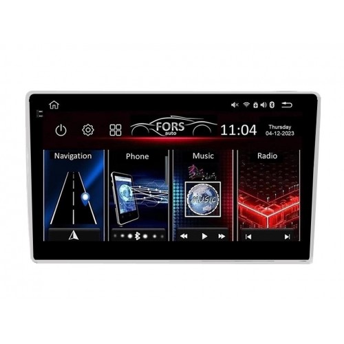 Radio Android FORS.auto FS 2 ULTRA  Volkswagen Passat B5/B6 (2+32Gb, 9", silver) 2004-2010