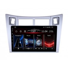 Radio Android FORS.auto FS 1 LITE  Toyota Yaris/Vitz/Platz (1+32Gb, 9", silver) 2005-2011