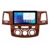 Radio Android FORS.auto FS 2 PRO  Toyota Fortuner/Vigo/Hilux (2+32Gb, 9", Manual AC, wooden) 2007-2014