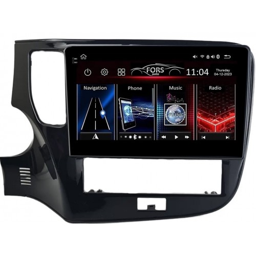 Radio Android FORS.auto FS 2 ULTRA  Mitsubishi Outlander (2+32Gb, 10") 2018-2021