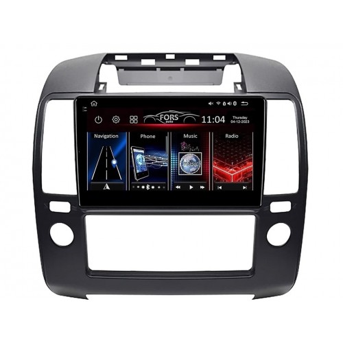 Radio Android FORS.auto FS 2 PRO  Nissan Navara (2+32Gb, 9") 2006-2012