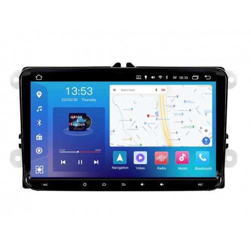 Uniwersalne Radio android FORS.auto do Volkswagena 2 PRO (9", 2+32Gb, CarPlay)