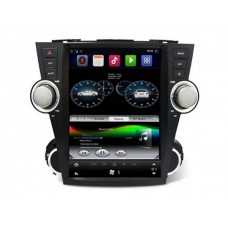 Radio Android FORS.auto TESLA  Toyota Highlander (4+32Gb, 12.1") 2008-2014