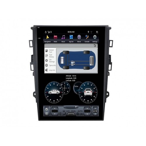 Radio Android FORS.auto TESLA  Ford Mondeo (4+64 Gb, 13.1") 2013-2017