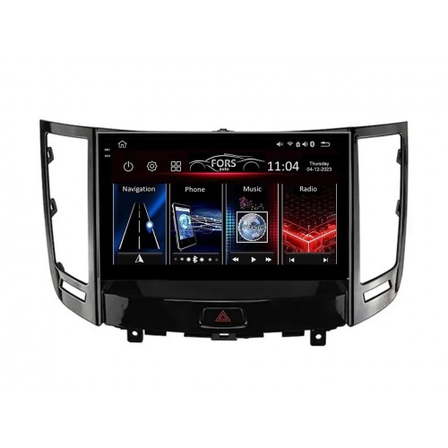 Radio Android FORS.auto FS 6 MAX  Infiniti FX35/FX37 (6+128Gb, 9") 2013+