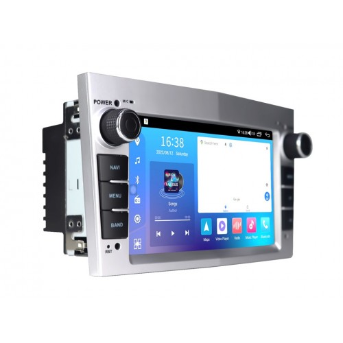 Uniwersalne Radio android FORS.auto FS 2 PRO  Opel Astra/Vectra/Zafira/Corsa (7", 2+32Gb, Silver) 1998-2009