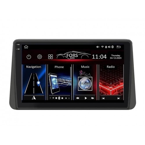 Radio Android FORS.auto FS 2 PRO  Fiat Tipo/Egea (2+32Gb, 9") 2016-2020