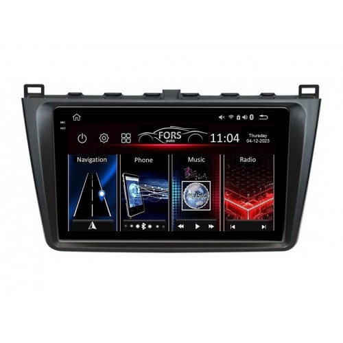 Radio Android FORS.auto FS 4 PRO  Mazda 6 (4+64Gb, 9") 2008-2013
