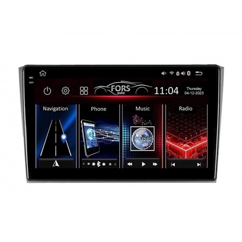 Radio Android FORS.auto FS 4 PRO  Mazda CX-9 (4+64Gb, 9") 2006-2016