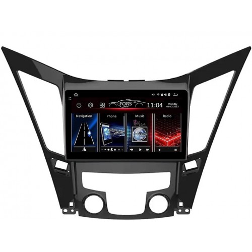 Radio Android FORS.auto FS 6 MAX  Hyundai Sonata (6+128Gb, 9") 2010-2015