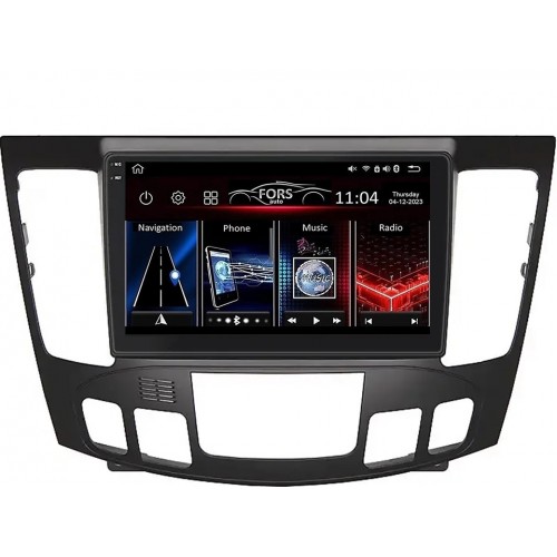 Radio Android FORS.auto FS 6 MAX  Hyundai Sonata/NF (6+128Gb, 9", Auto AC) 2008-2010