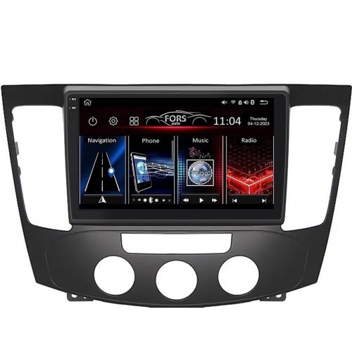 Radio Android FORS.auto FS 4 PRO  Hyundai Sonata/NF (4+64Gb, 9", Manual AC) 2008-2010
