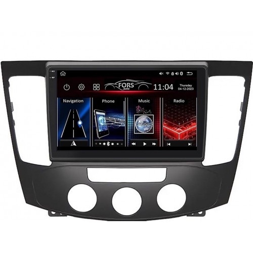 Radio Android FORS.auto FS 4 MAX  Hyundai Sonata/NF (4+32Gb, 9", Manual AC) 2008-2010