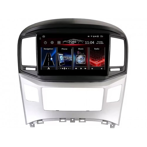 Radio Android FORS.auto FS 6 MAX  Hyundai Starex/H1 (6+128Gb, 9") 2015+