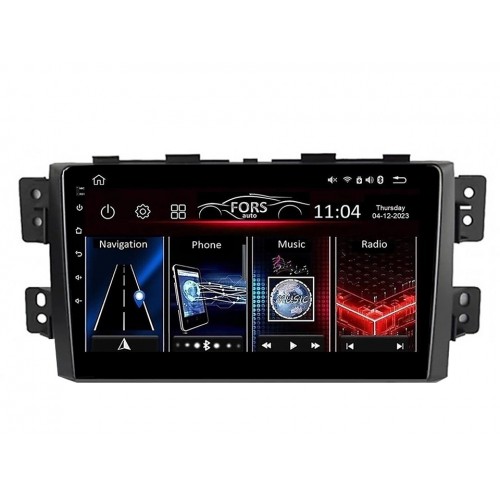 Radio Android FORS.auto М300  Kia Borrego/Mohave (3+32Gb, 9") 2008-2016