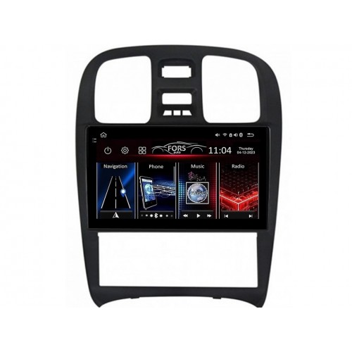 Radio Android FORS.auto FS 6 MAX   Hyundai Sonata (6+128Gb, 9") 2003-2009