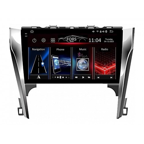 Radio Android FORS.auto FS 4 MAX  Toyota Camry (4+32Gb, 10") 2012