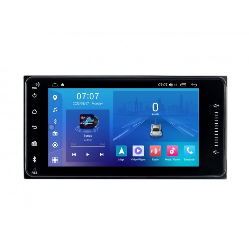 Uniwersalne Radio android FORS.auto do Toyoty TU 2 ULTRA (7", 2+32Gb, CarPlay)