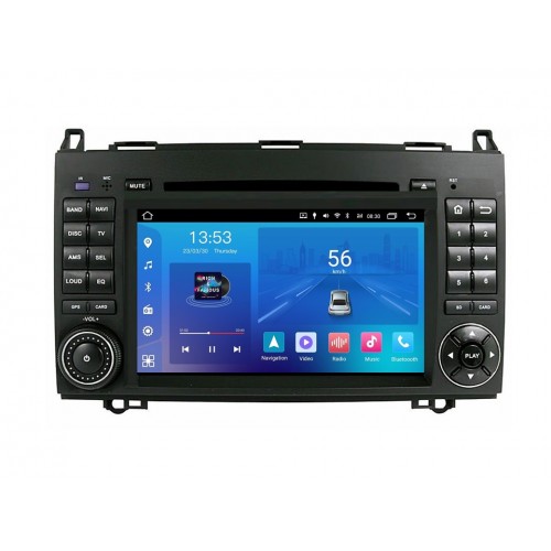 Uniwersalne Radio android FORS.auto FS 2 ULTRA Mercedes-Benz (7", 2+32Gb, CarPlay) B200/B-Class (W245) 2005-2011/A-Class (W169) 2004-2012/Vito (W639)//Viano (W639) 2006-2014/Sprinter (W906) 2006+