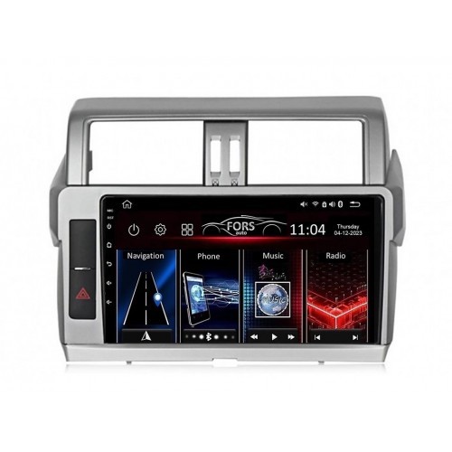 Radio Android FORS.auto FS 1 LITE  Toyota Land Cruiser Prado 150 (1+32Gb, 10") 2013-2017