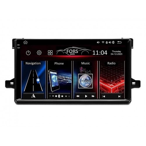 Radio Android FORS.auto FS 4 MAX  Toyota Prius (4+32Gb, 9") 2015-2020