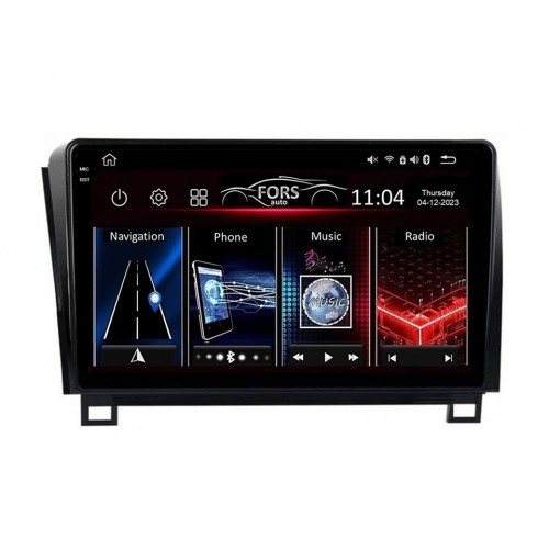 Radio Android FORS.auto FS 4 PRO  Toyota Tundra 2007-2013/Sequoia 2008-2015 (4+64Gb, 10")