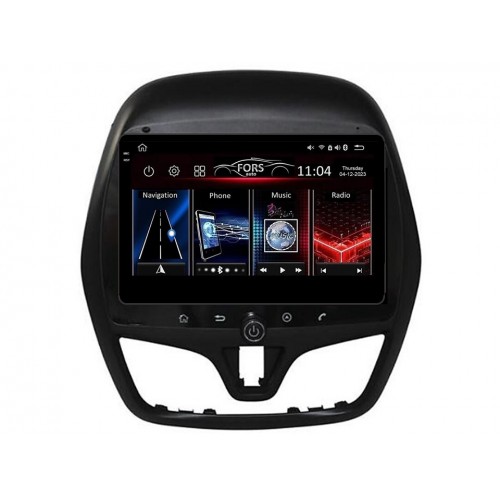 Radio Android FORS.auto FS 4 MAX  Daewoo Matiz/Chevrolet Spark/Beat (4+32Gb, 9") 2015-2018