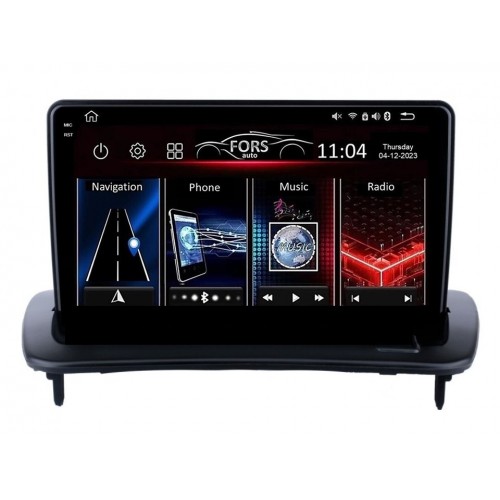 Radio Android FORS.auto FS 4 PRO  Volvo S40/2006-2013 C30/2004-2010 C70 (4+64Gb, 9")