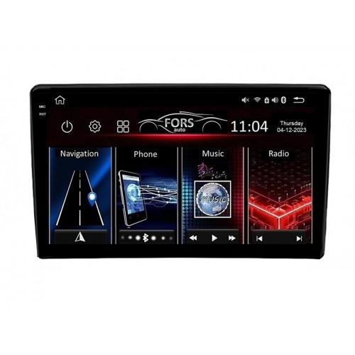 Radio Android FORS.auto FS 6 MAX  Jeep Grand Cherokee (6+128Gb, 10") 2005+