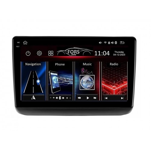 Radio Android FORS.auto FS 4 PRO  Jeep Grand Cherokee (4+64Gb, 9") 2013-2020