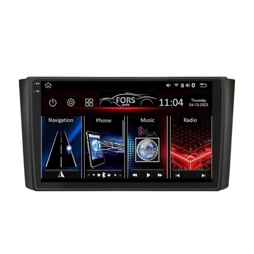 Radio Android FORS.auto FS 6 MAX  SsangYong Rexton (6+128Gb, 9") 2007-2012